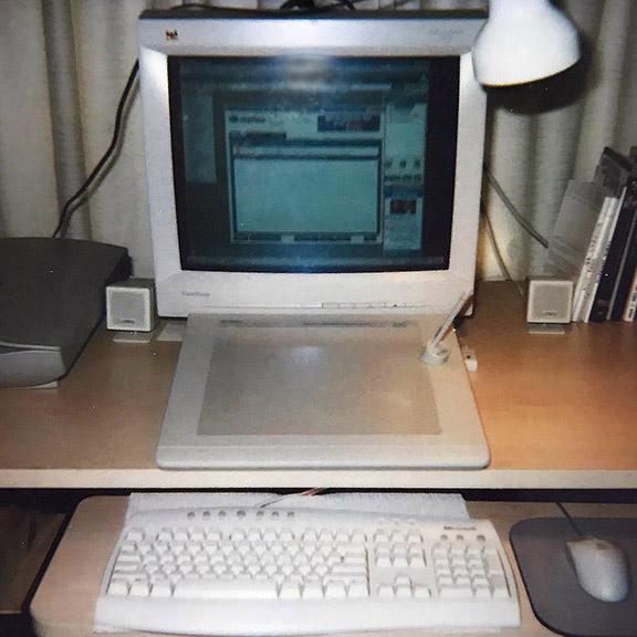 Ferragallo&rsquo;s Windows OS Computer, circa 1998&ndash;2000