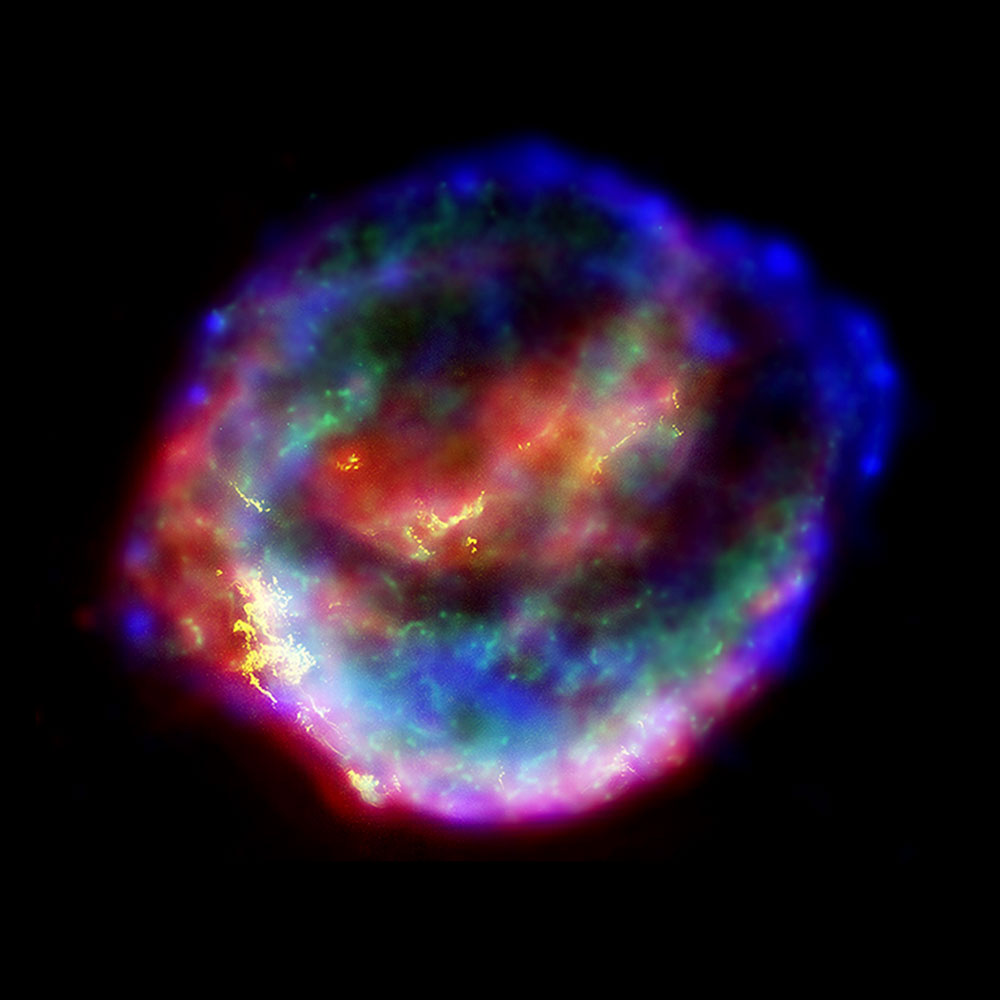 Kepler Supernova, Milky Way, 1604